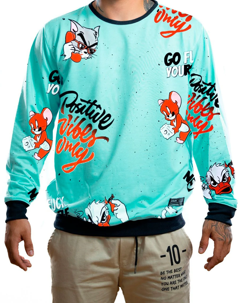 Buzo Azul Tiffany Tom y Jerry