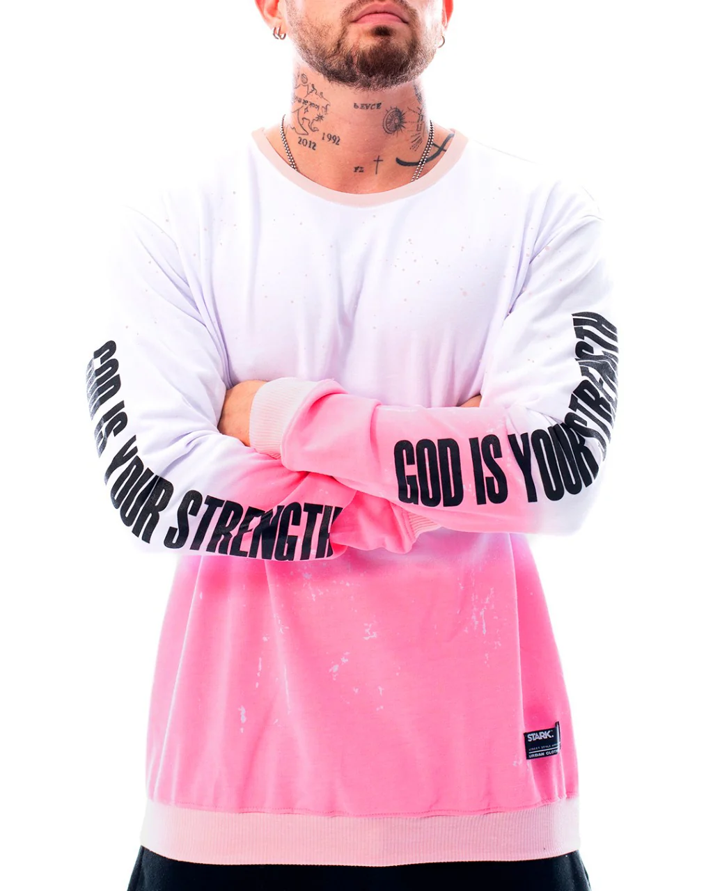 Buzo god dif rosado chispiado