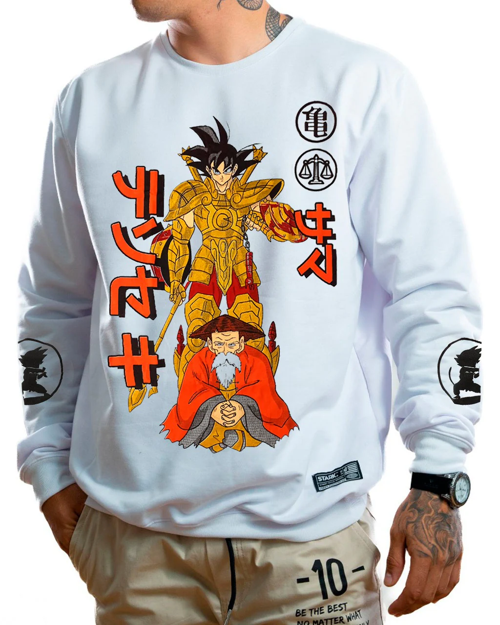 Buzo blanco goku libra