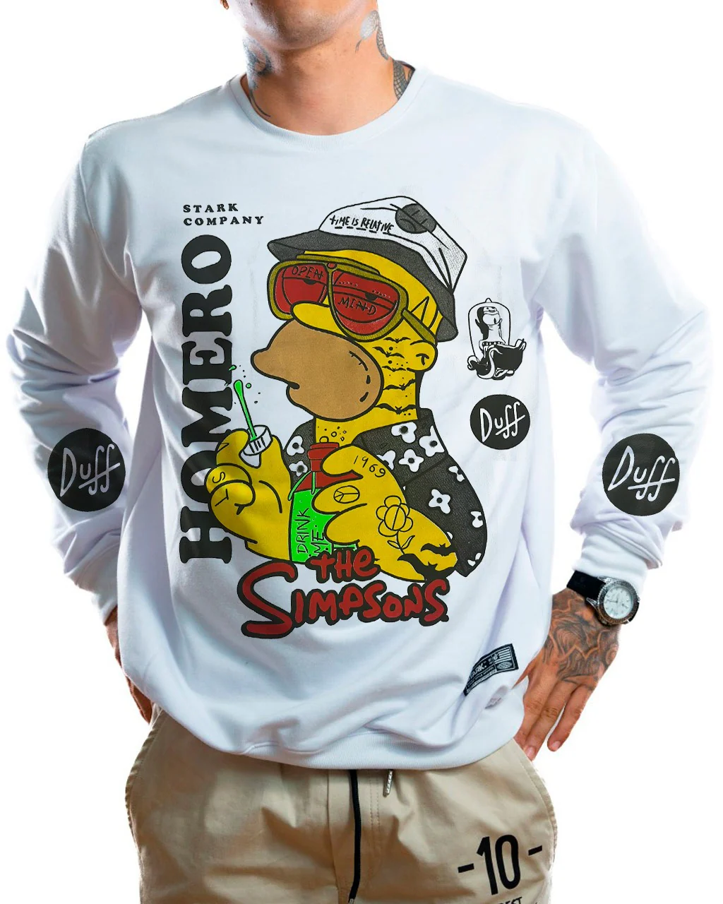 Buzo blanco homer hawai