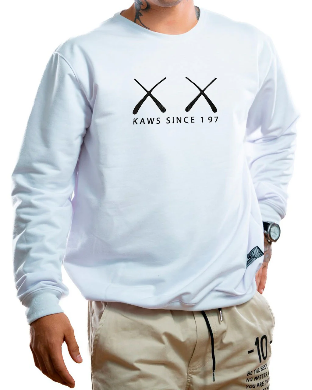 Buzo Blanco Kaws Rosado - Image 2