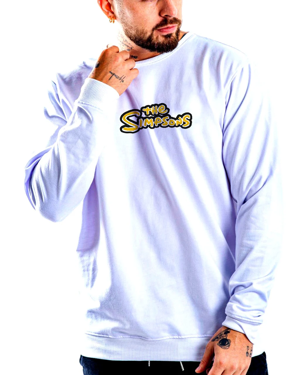 Buzo blanco simpsons skate - Image 2