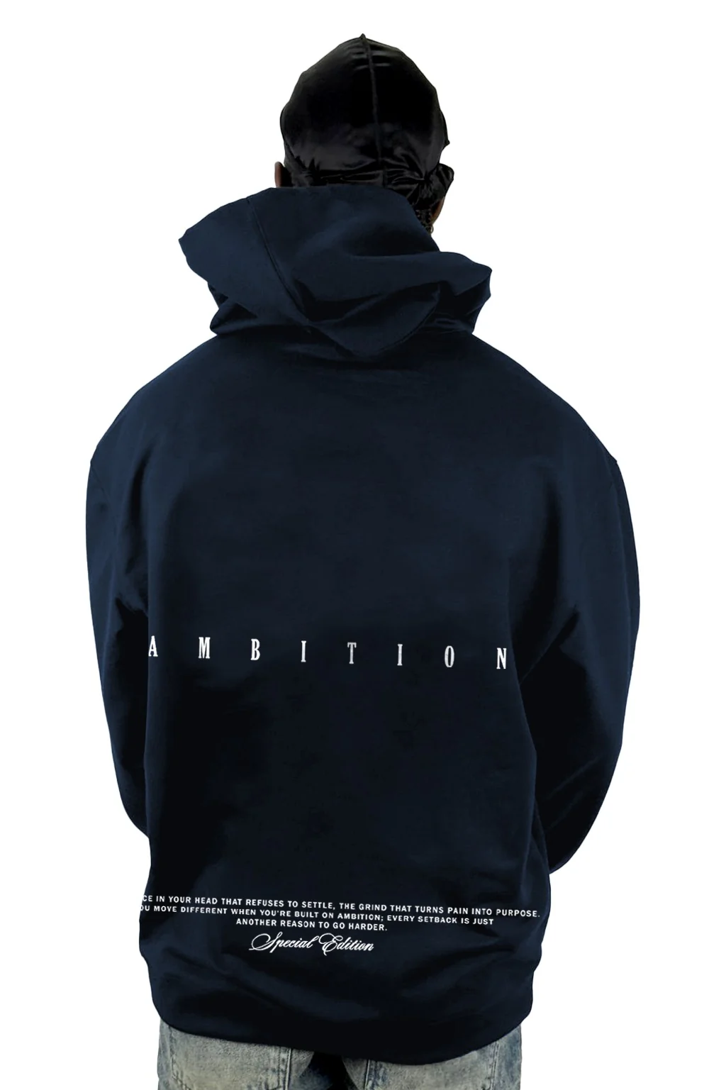 Buzo Capucha azul ambition 777 - Image 2