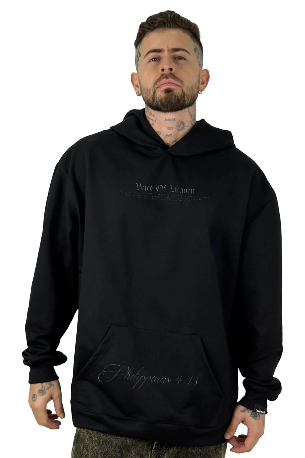 Buzo Capucha Negro Voice Of Heaven - Image 2