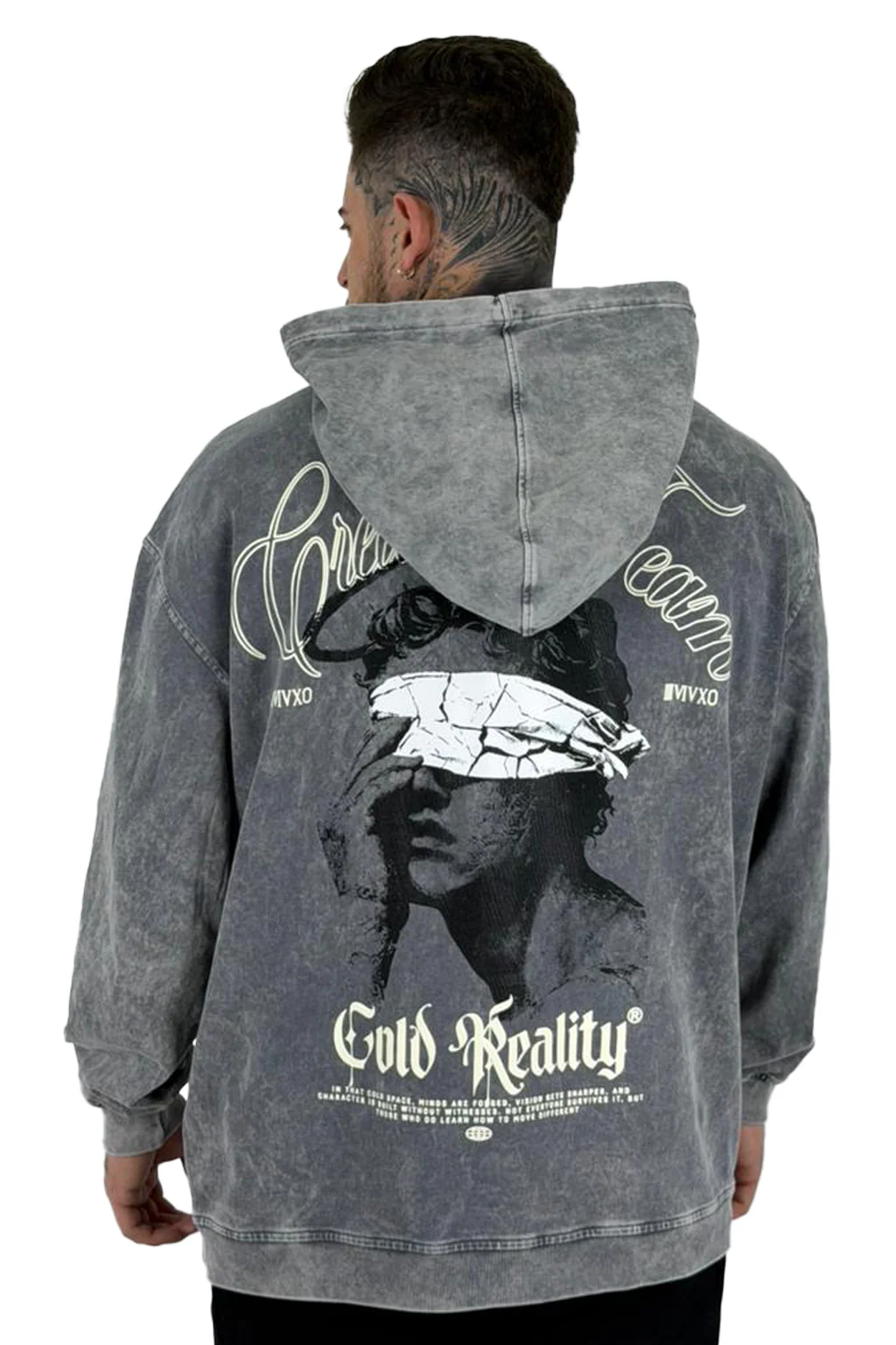Buzo gris sky gold reality