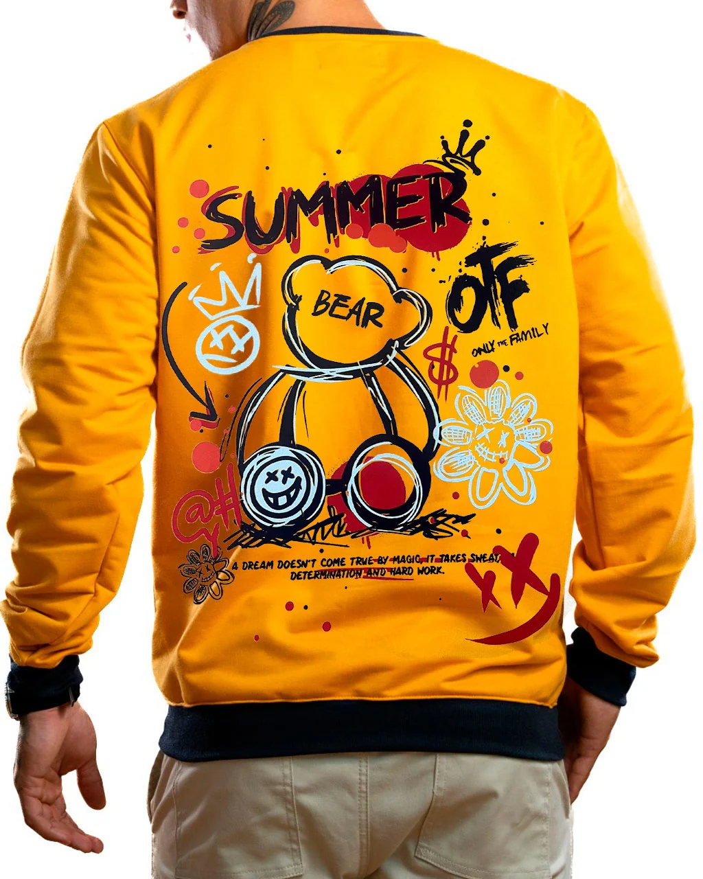 Buzo mostaza summer