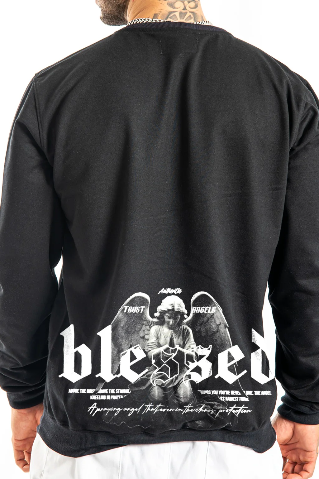 Buzo negro Blessed - Image 2