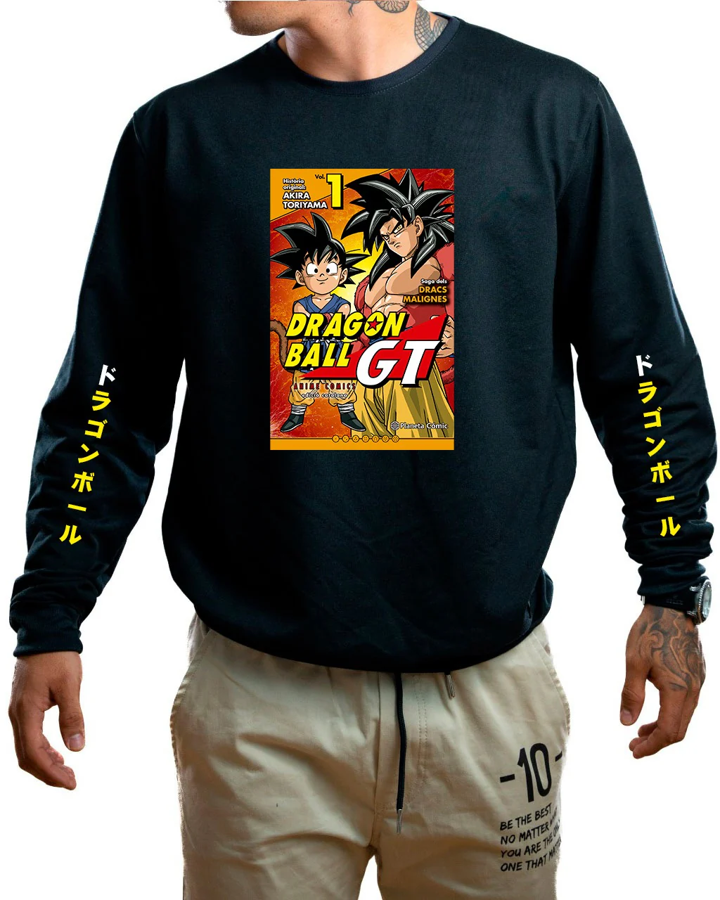 Buzo negro dbz gt