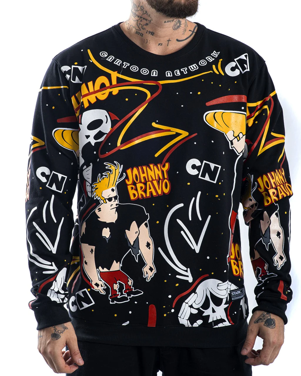 Buzo Negro Jhonny Bravo
