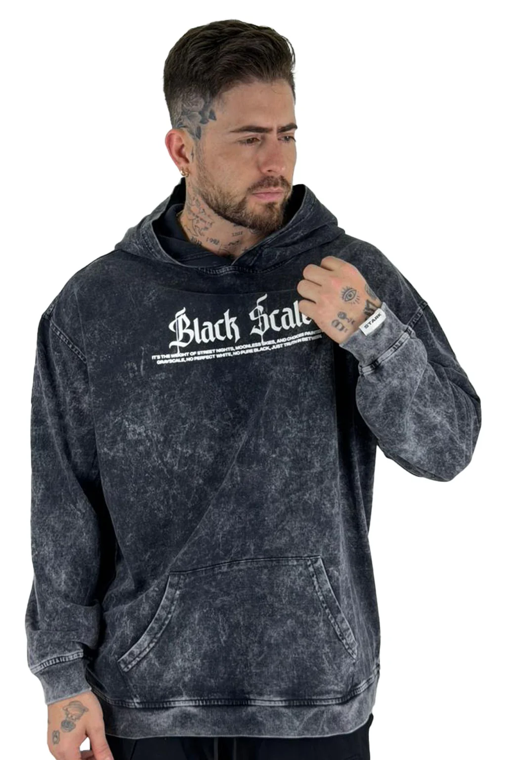 Buzo negro sky blackscale