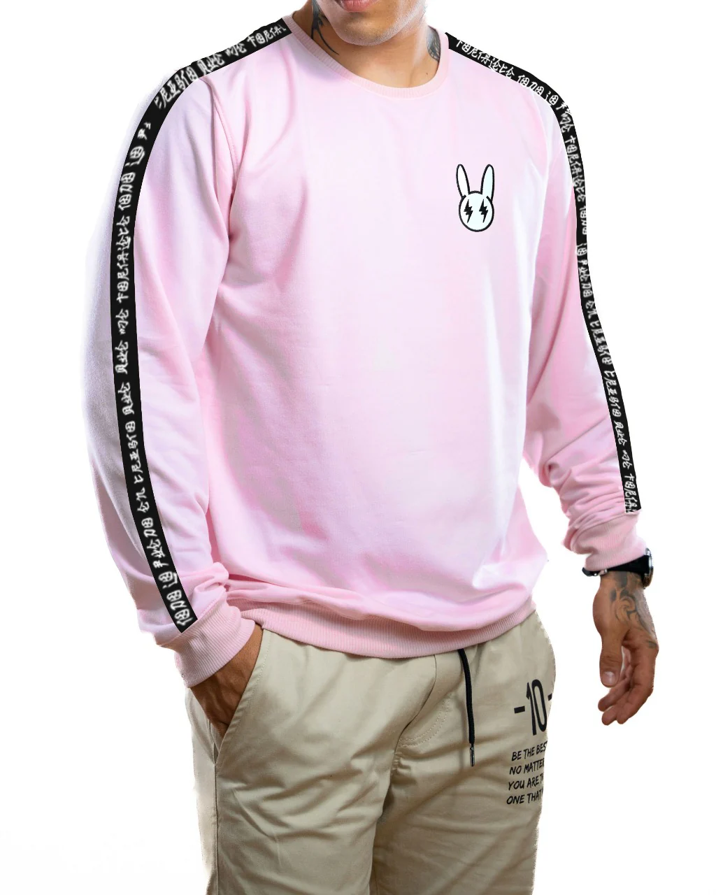 Buzo rosado cinta bunny