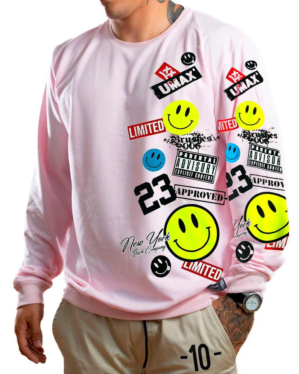 Buzo rosado parental 23
