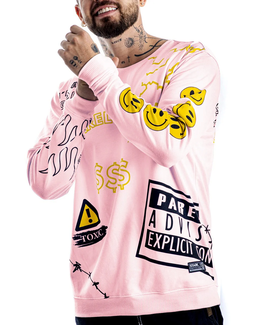 Buzo Rosado Toxic