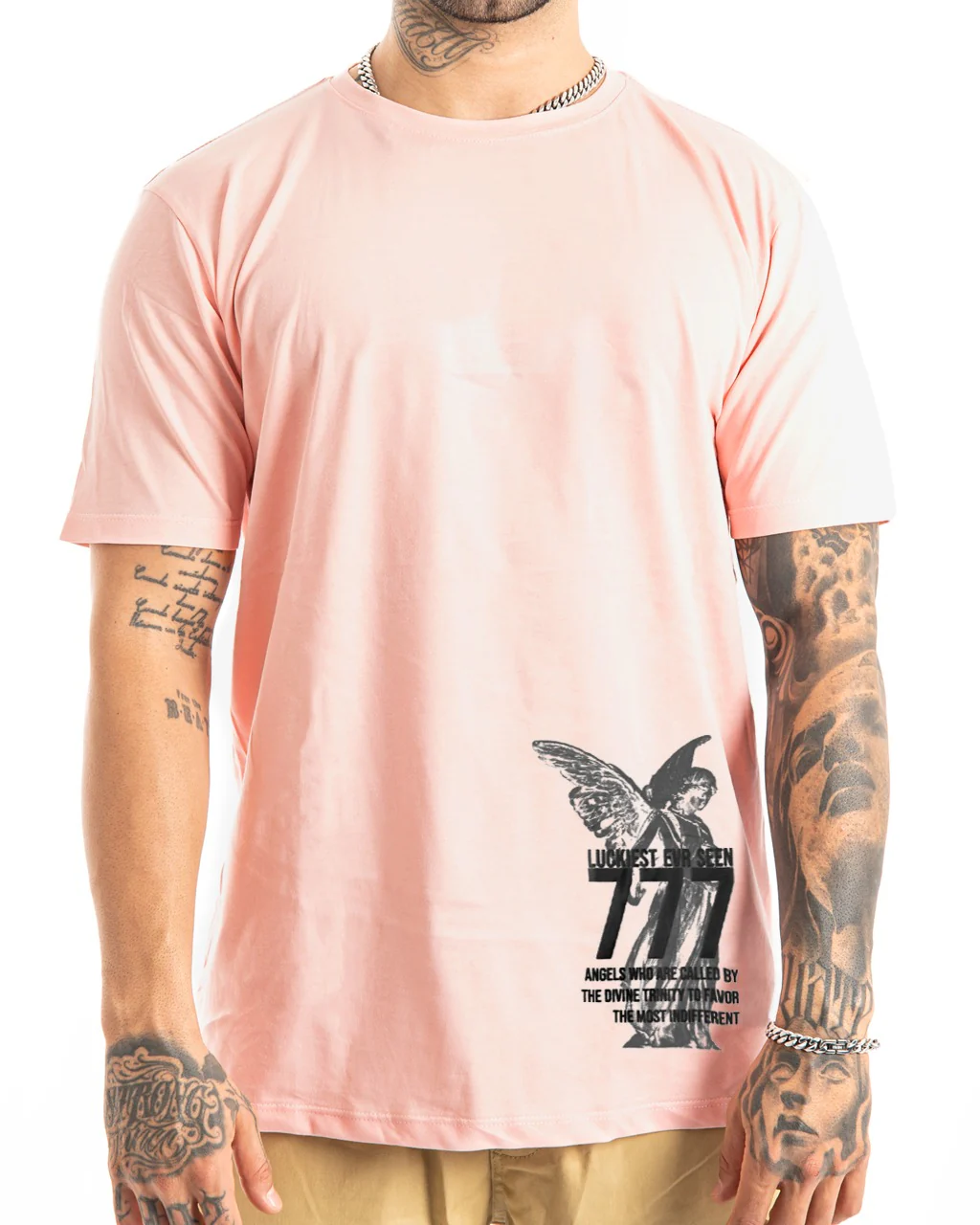 Camiseta 777 rosada luckiest - Image 2