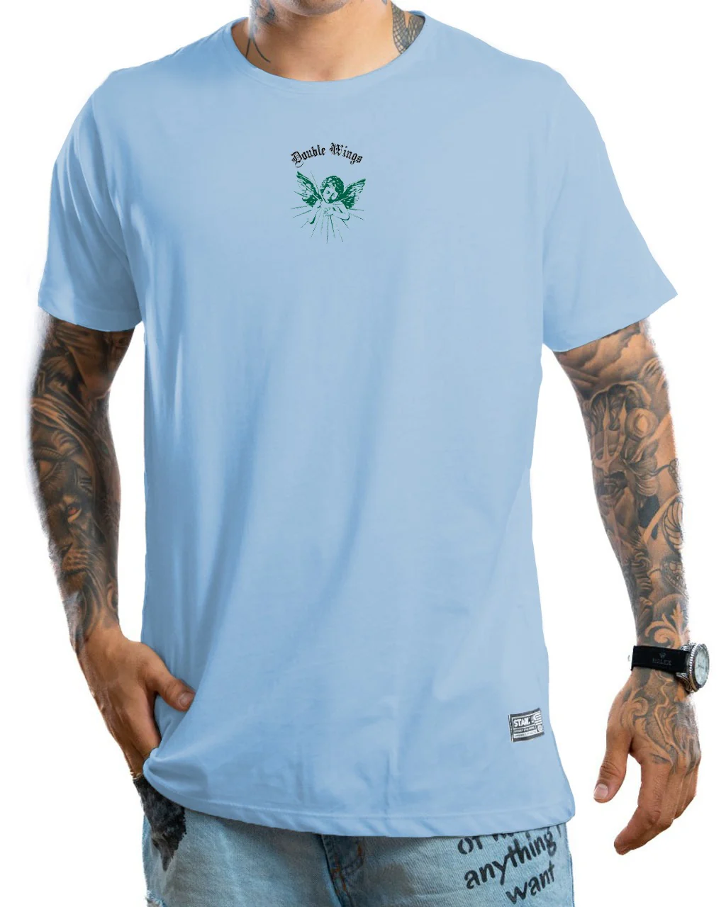 Camiseta Azul Dark Angel - Image 2