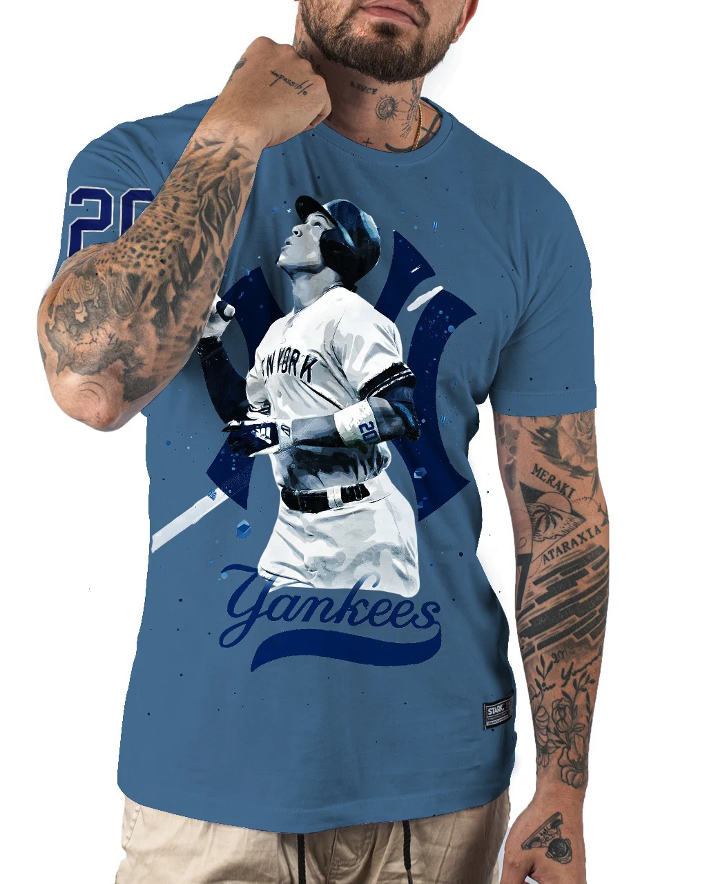 Camiseta azul yankees 20