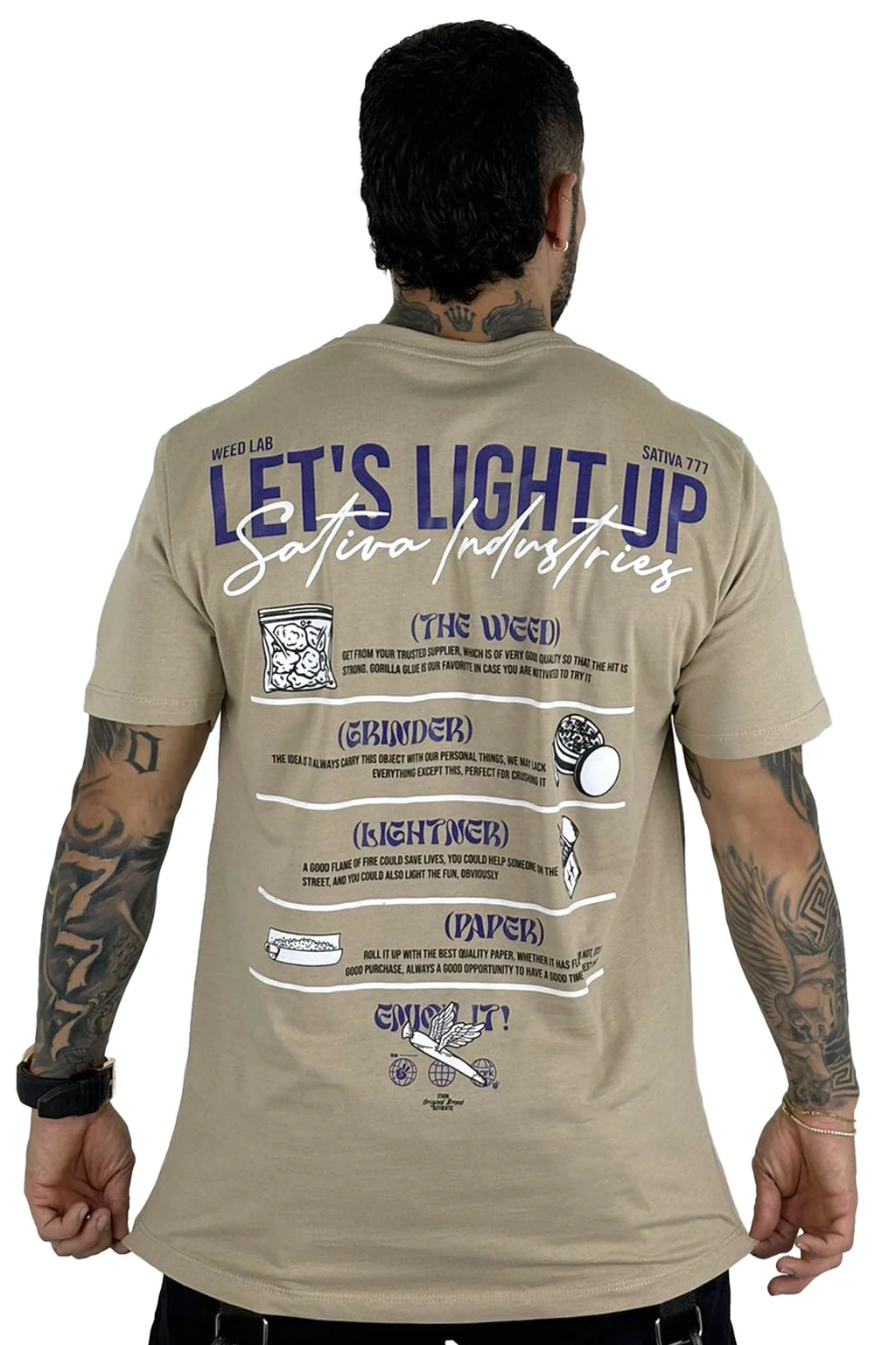 Camiseta Beige 4.20 real Box - Image 2