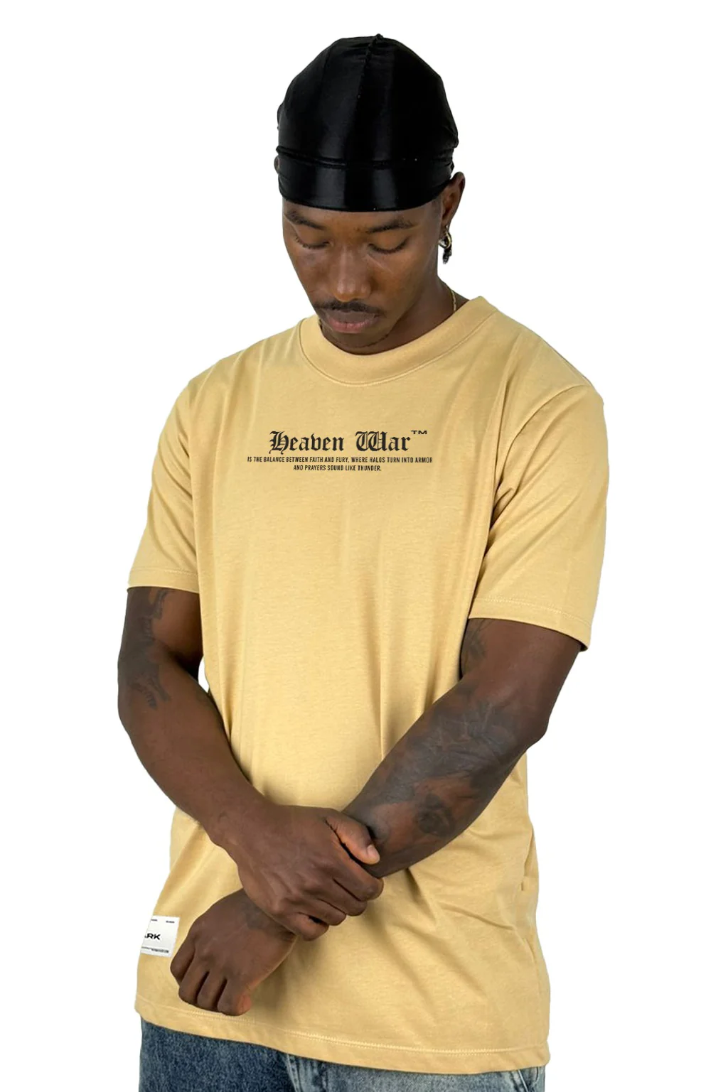 Camiseta Beige Heaven War Alto Gramaje - Image 2