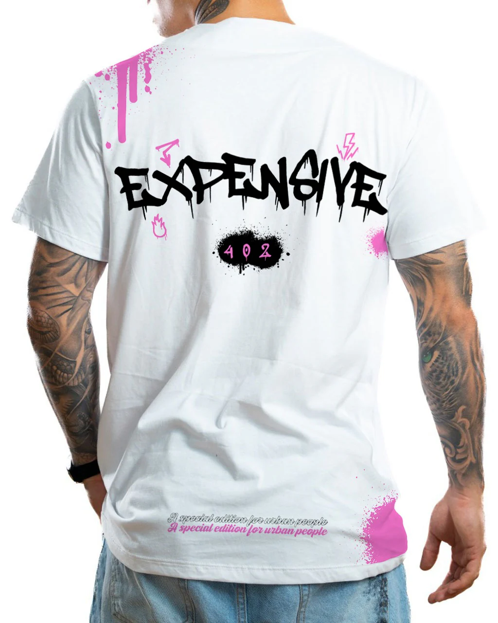 Camiseta Blanca Expensive