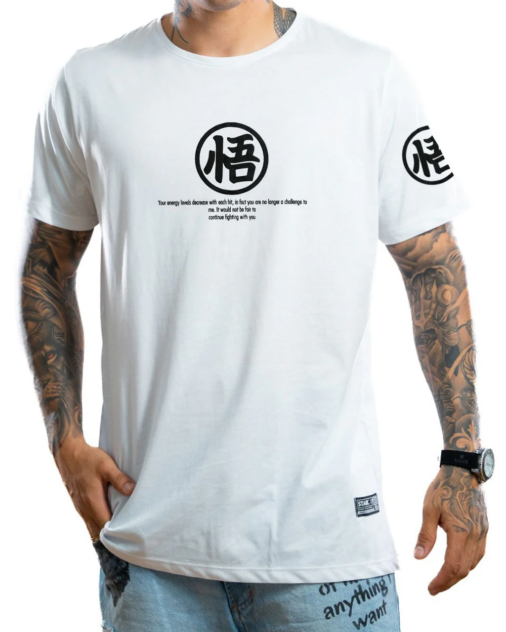 Camiseta Blanca Goku Niño - Image 2