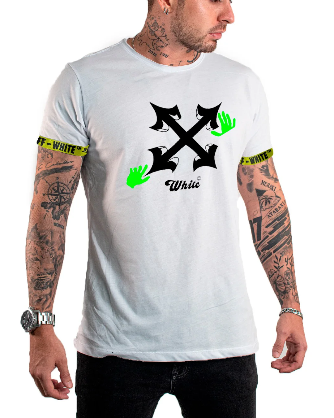 Camiseta Blanca Off White