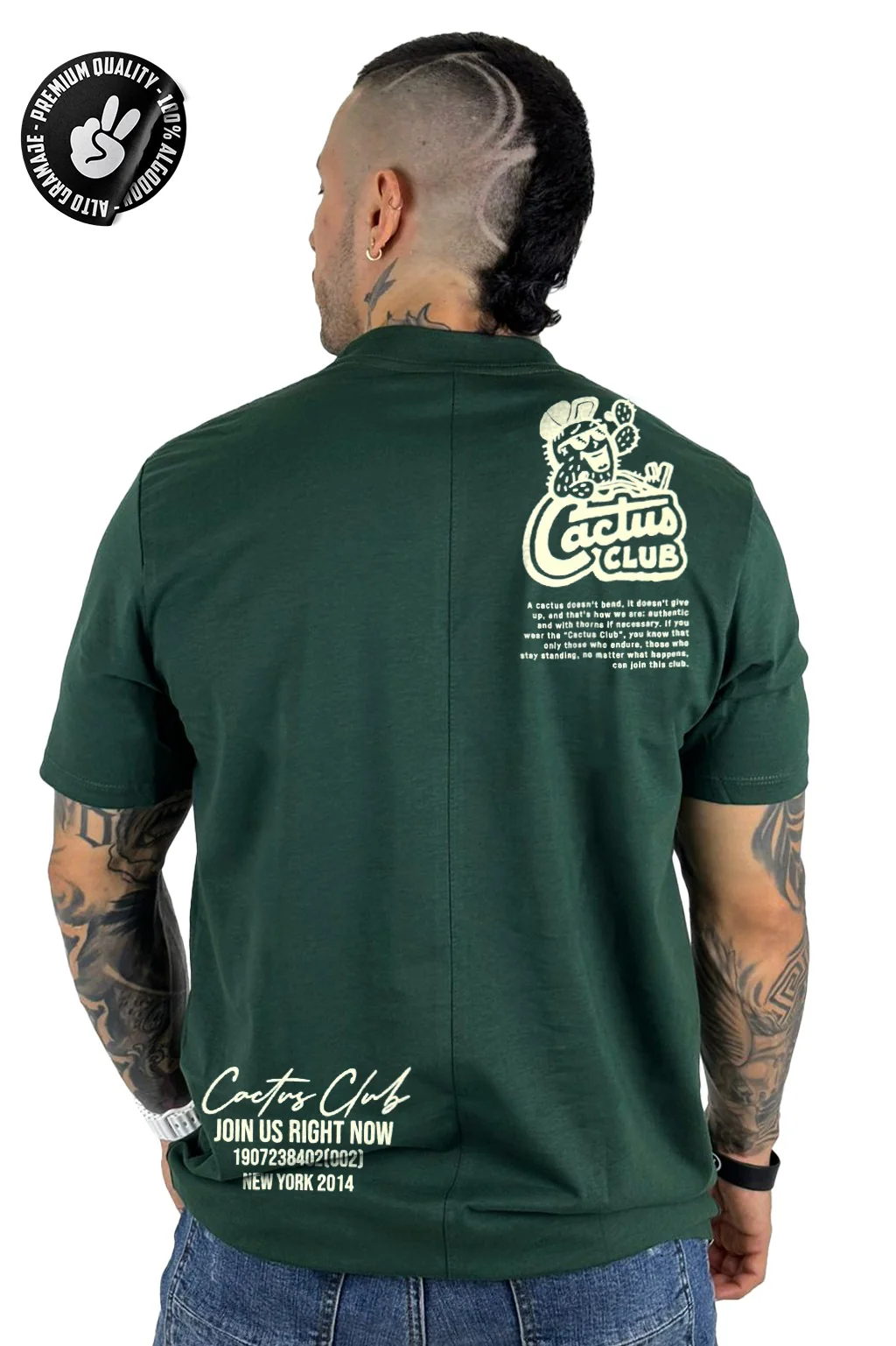 Camiseta cactus club Alto Gramaje
