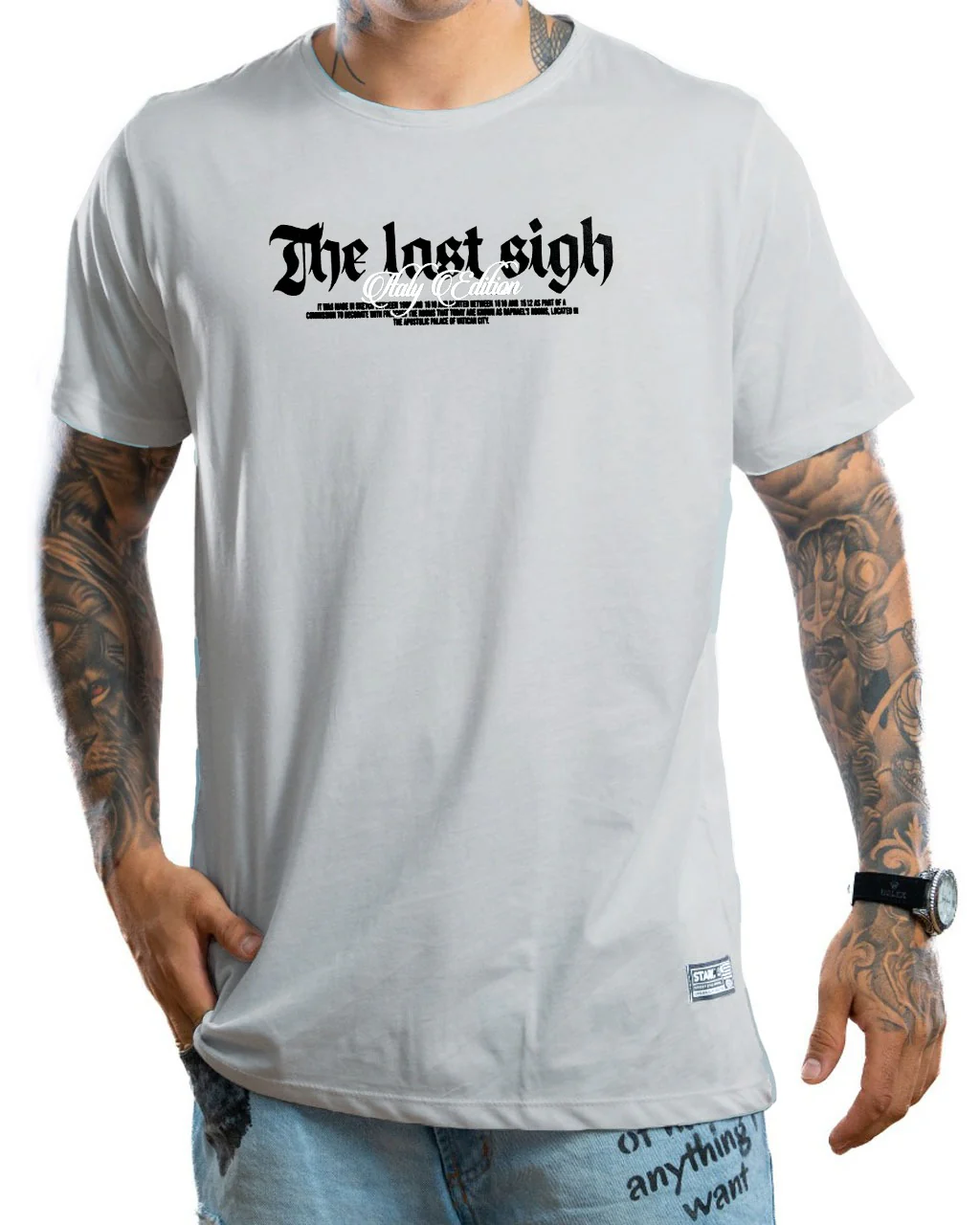 Camiseta Gris The Last Sigh - Image 2
