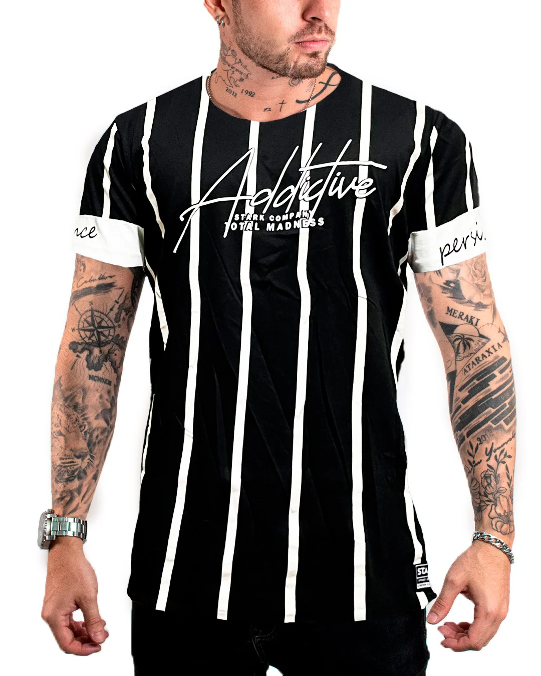 Camiseta Negra Addictive