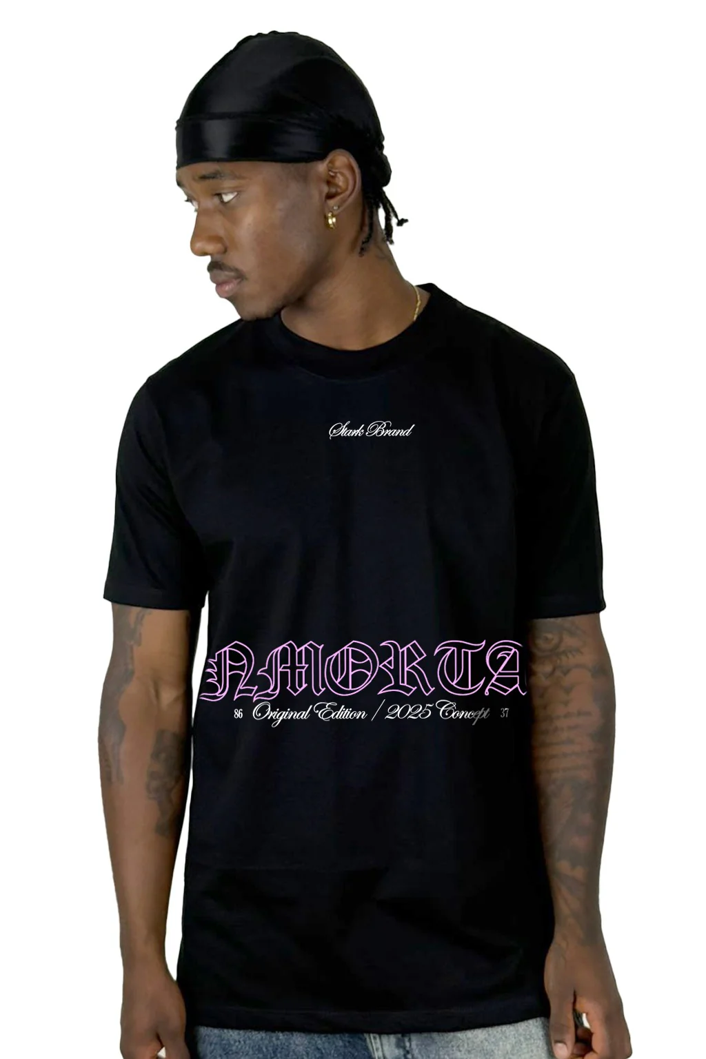 Camiseta negra inmortal angel - Image 2