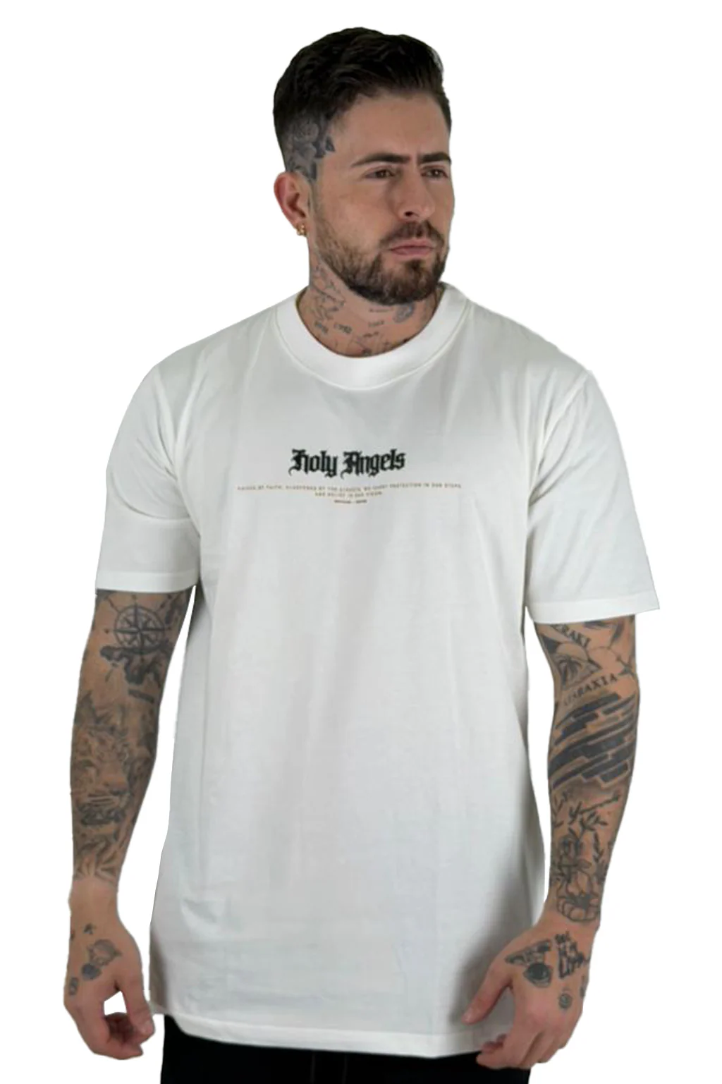 Camiseta Crudo Holy Angels Alto Gramaje - Image 2