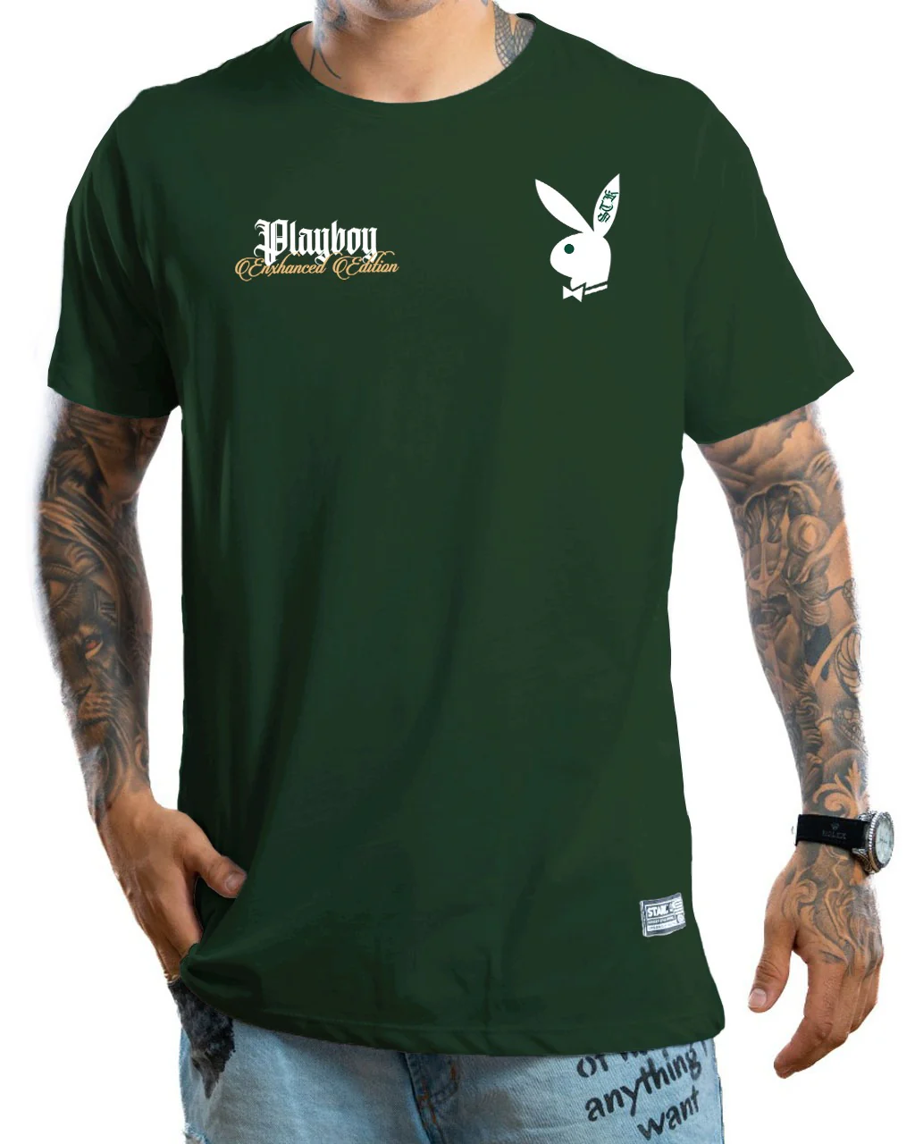 Camiseta verde 98 playboy - Image 2
