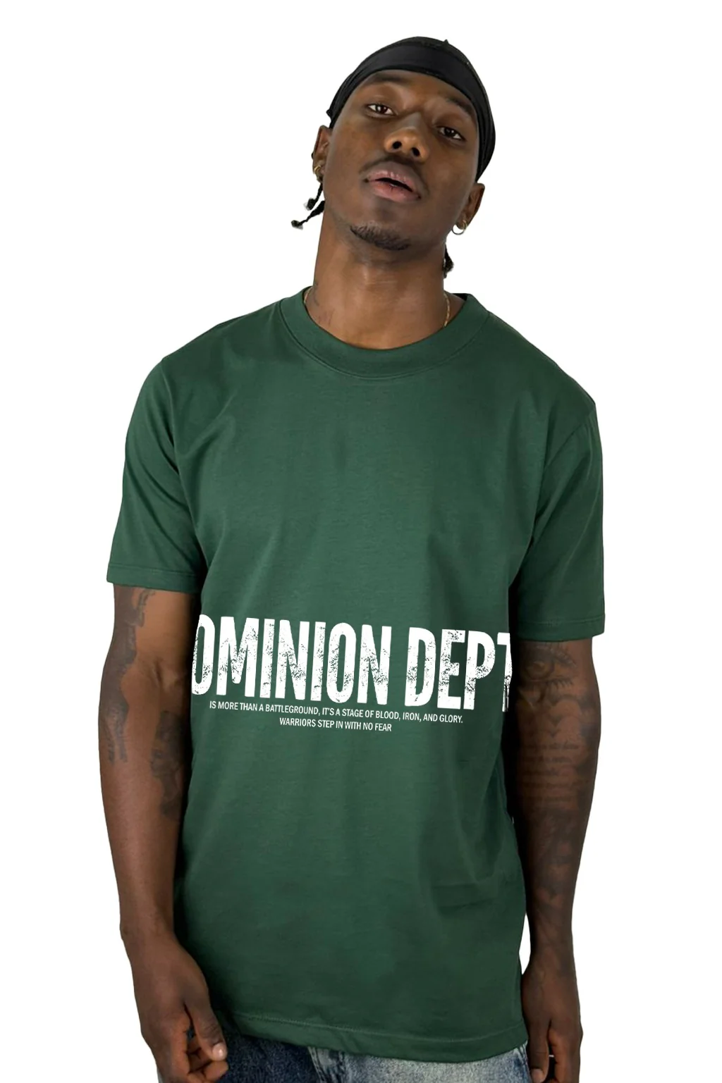 Camiseta Verde Dominion Dept Alto Gramaje - Image 2