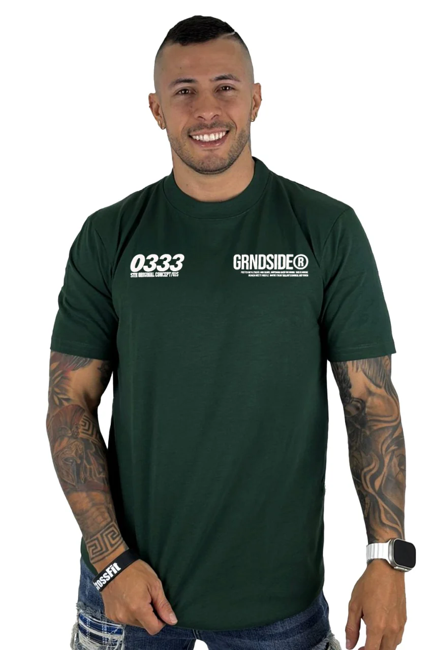Camiseta Verde Grndside Alto Gramaje - Image 2