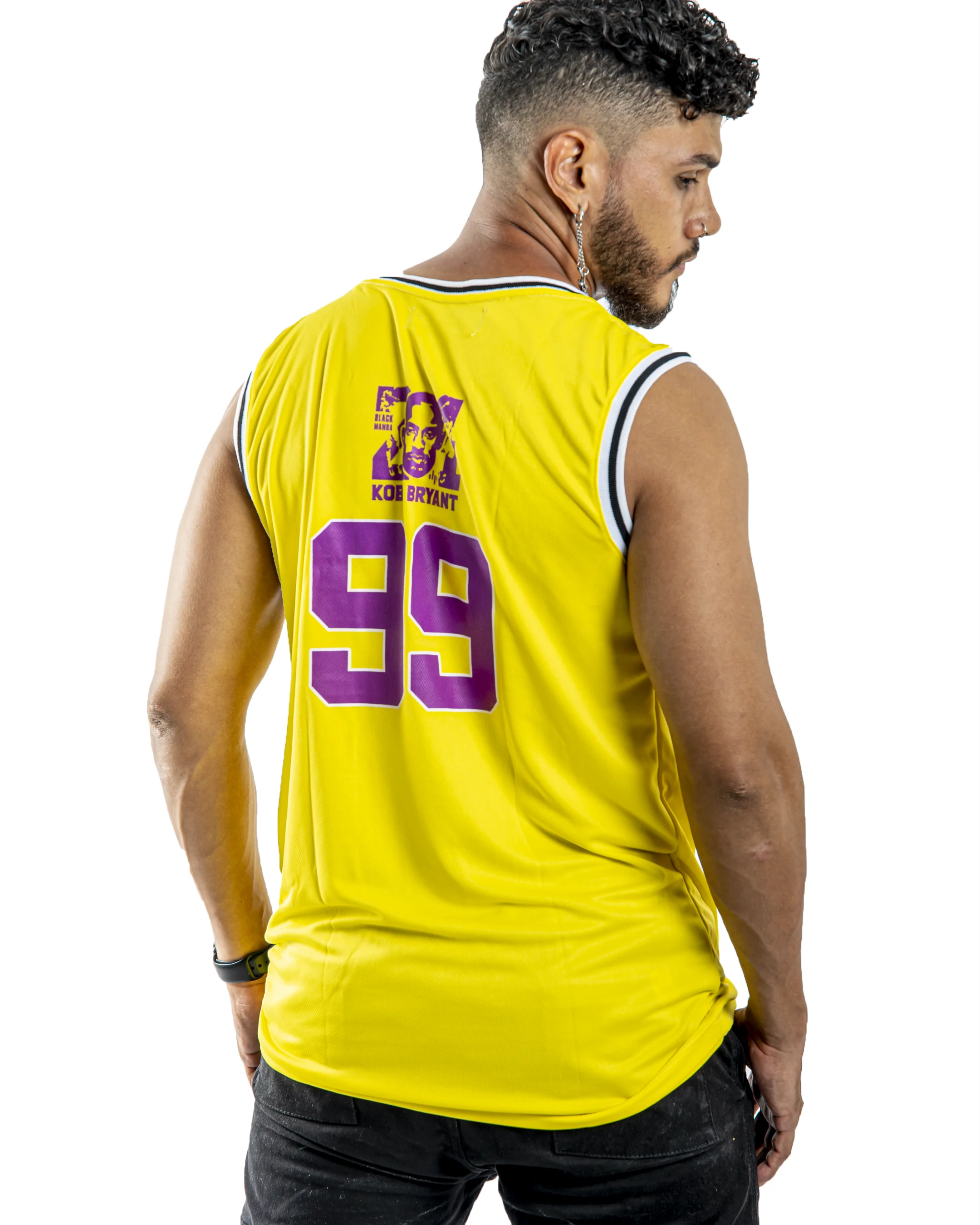 Camisilla Amarilla lakers kobe - Image 2
