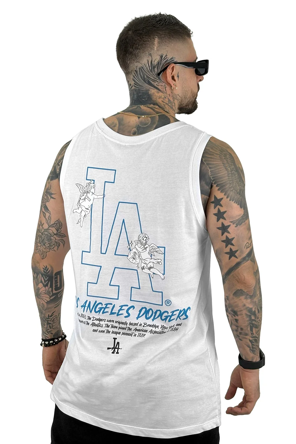 Camisilla blanca LA