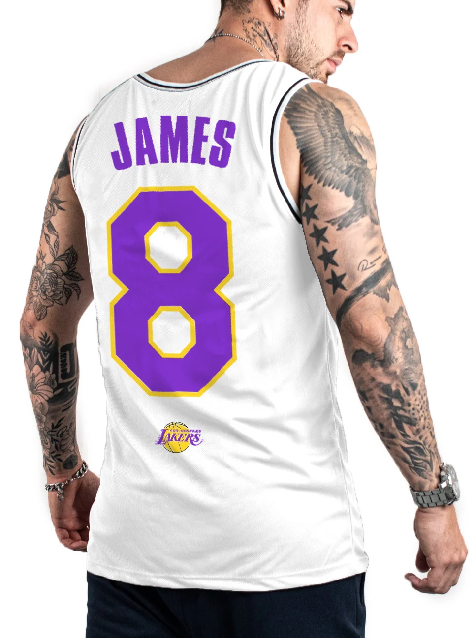 Camisilla Blanca Lakers - Image 2