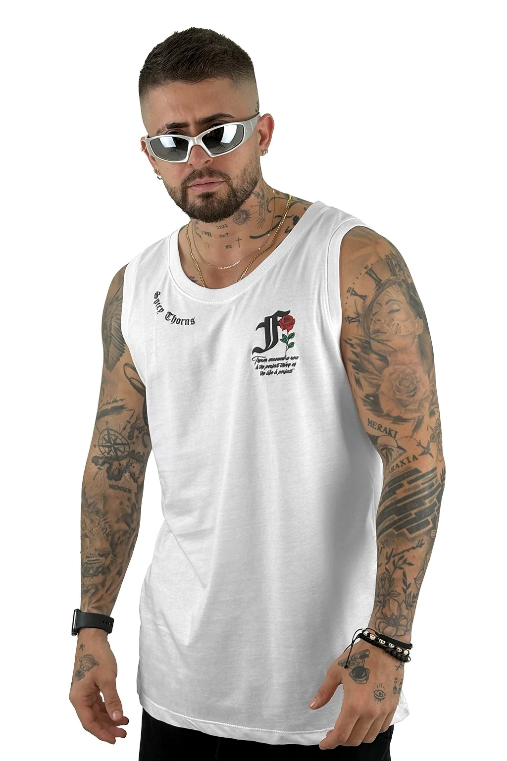 Camisilla blanca Spicy Chorns - Image 2