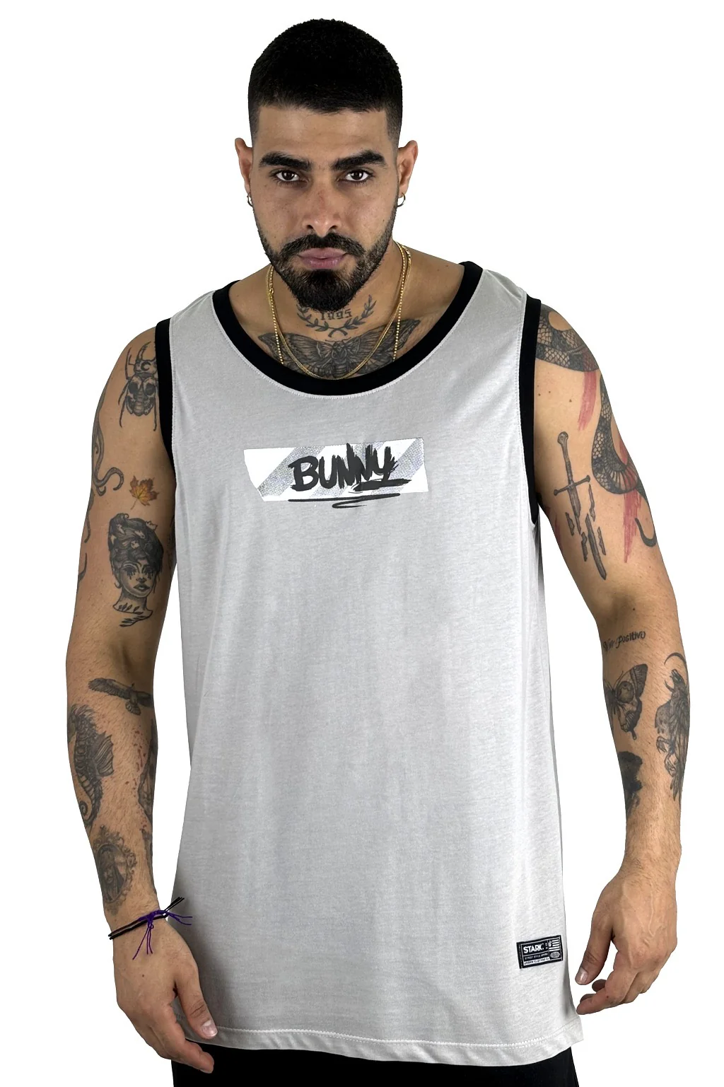 Camisilla gris bunny off - Image 2