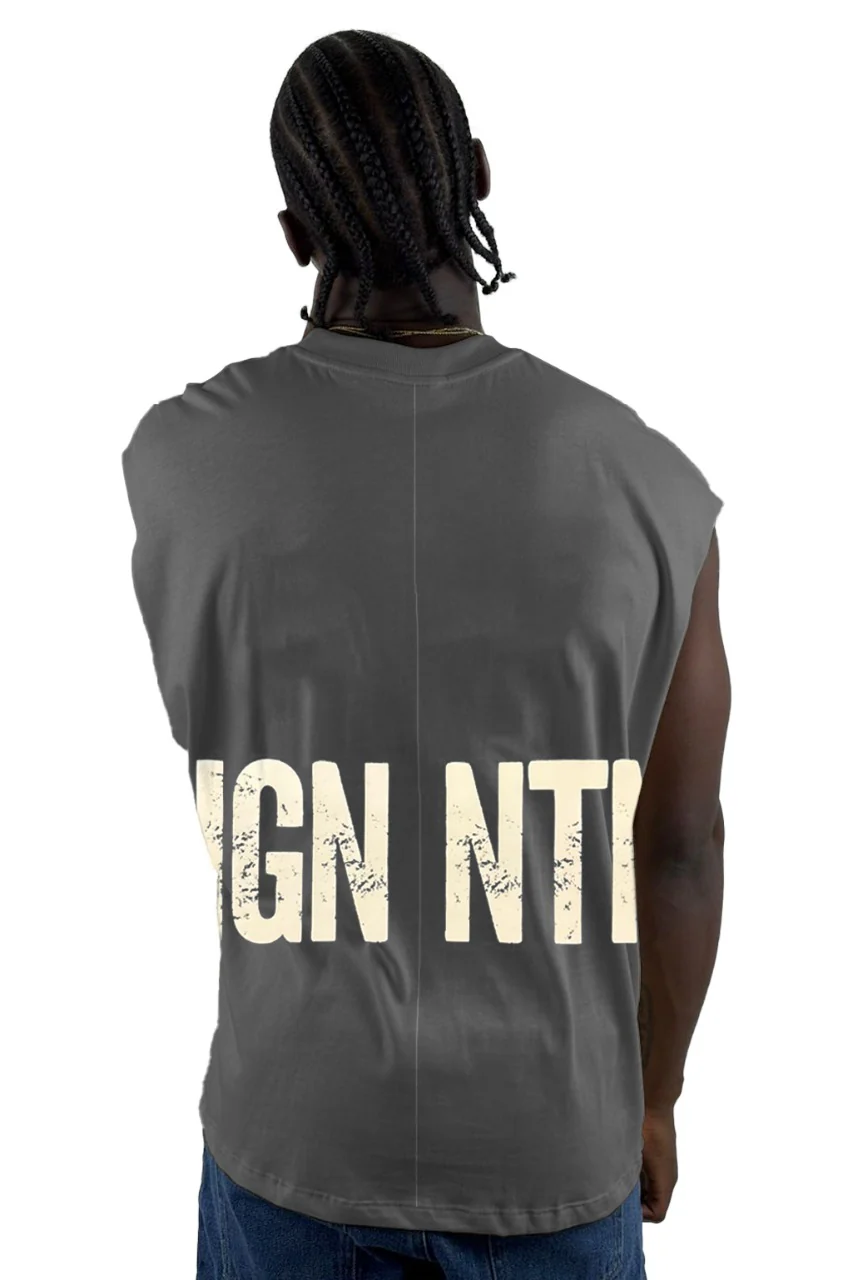 Camisilla Gris Ignition Alto Gramaje - Image 2
