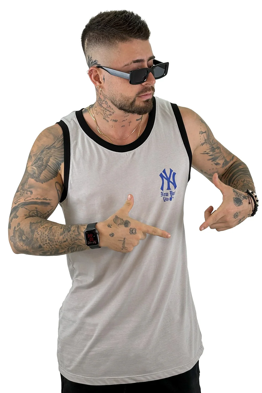 Camisilla gris NY - Image 2