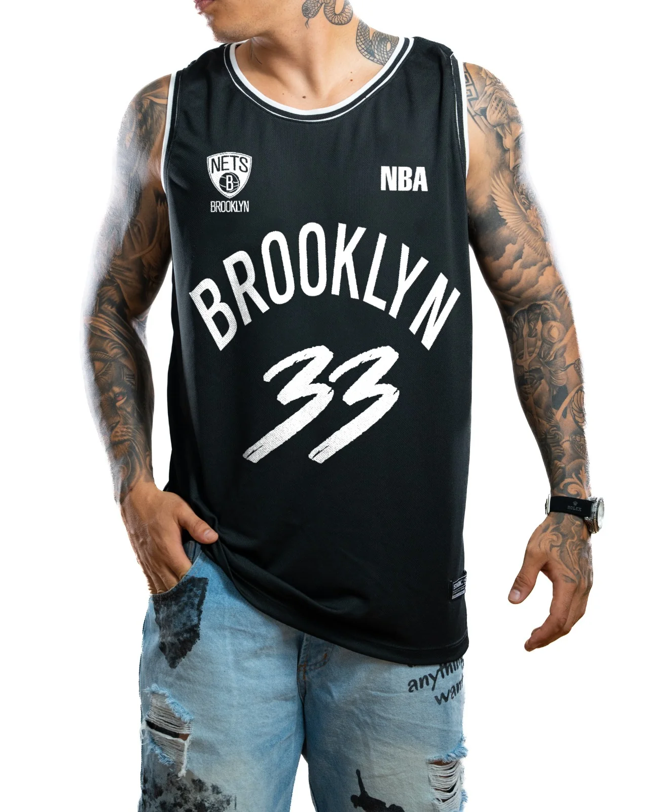 Camisilla  Negra Brooklyn  33