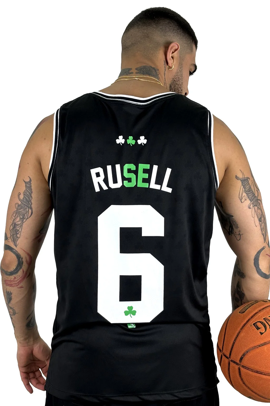 Camisilla Negra Celtics 6 - Image 2