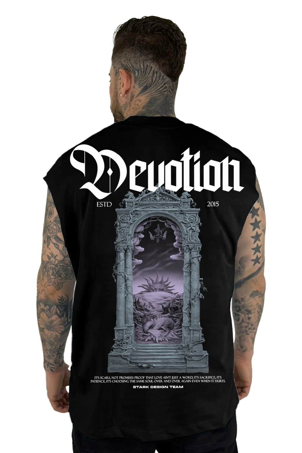 Camisilla Negra Devotion Alto Gramaje