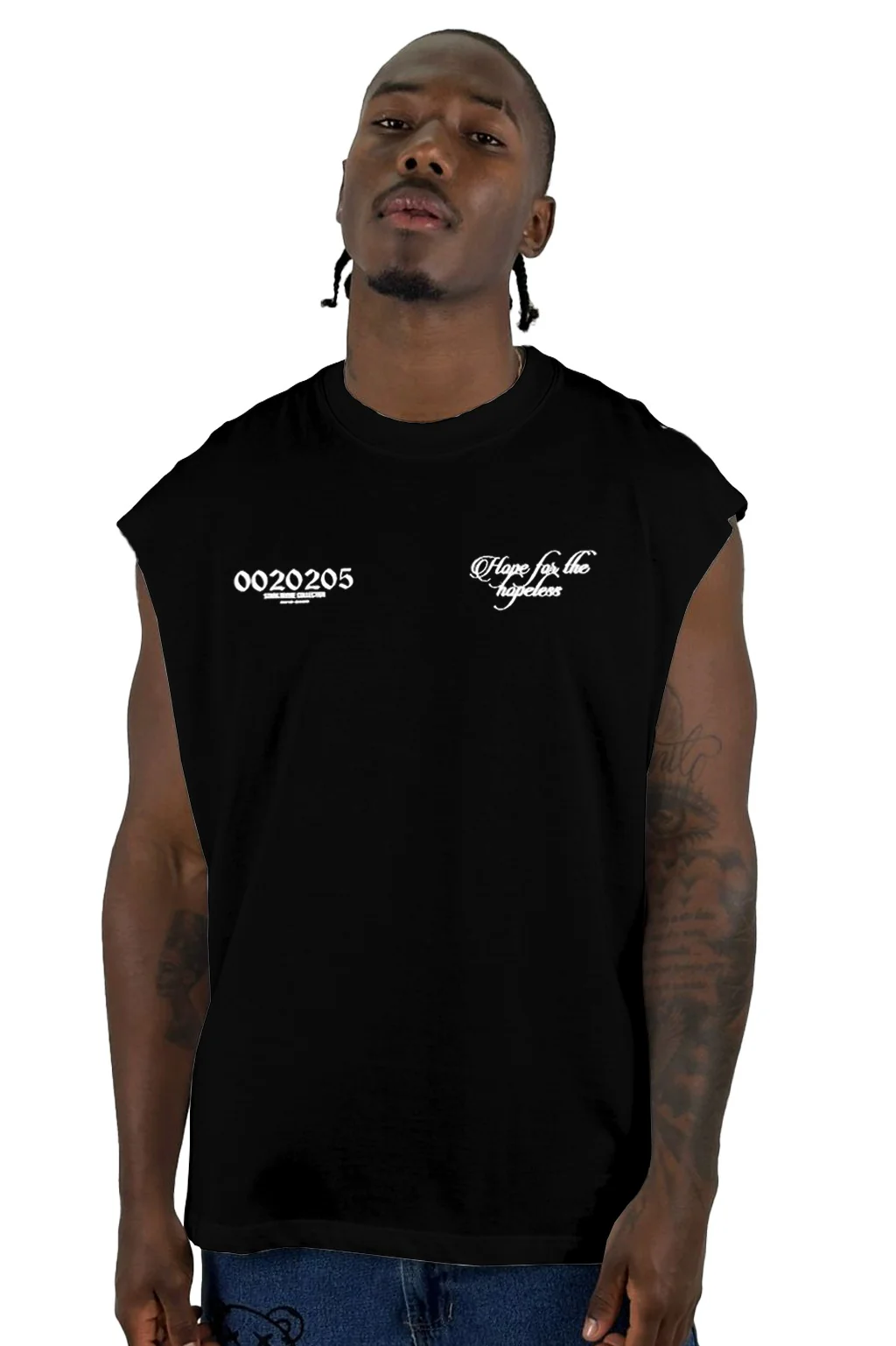 Camisilla Negra Hope Hopele Alto Gramaje - Image 2