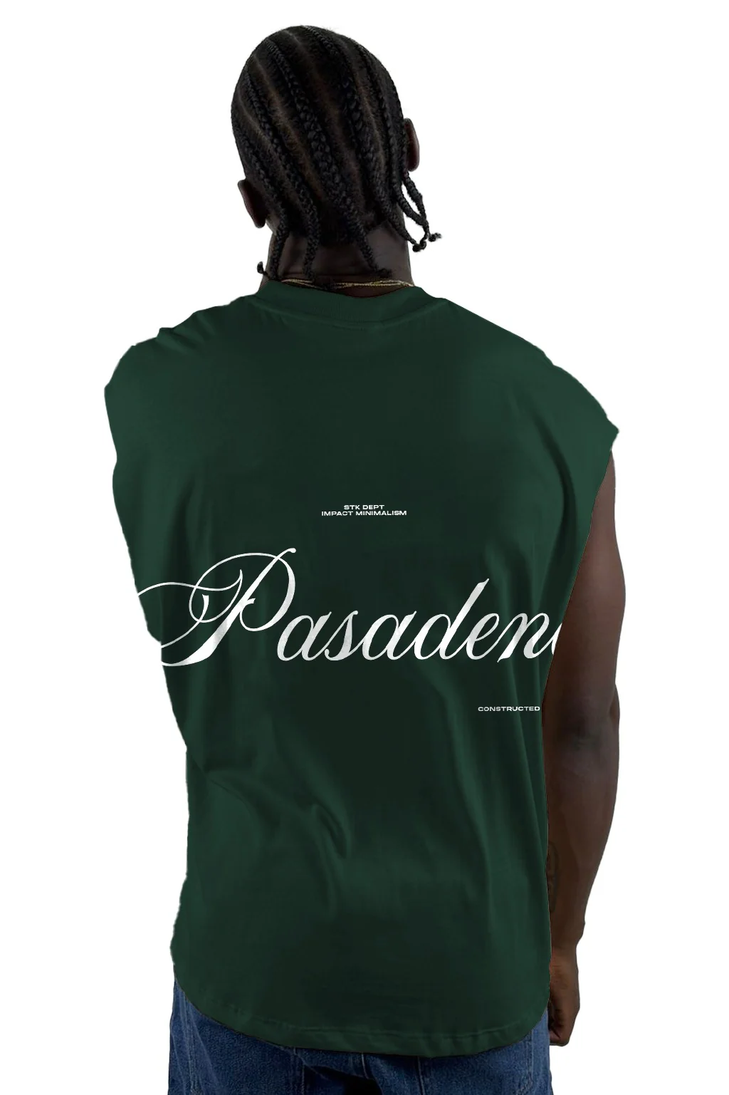 Camisilla verde Pasadena Alto Gramaje - Image 2