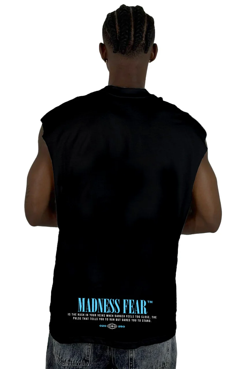 Camisilla Negra Madness Fear 444 Alto Gramaje - Image 2