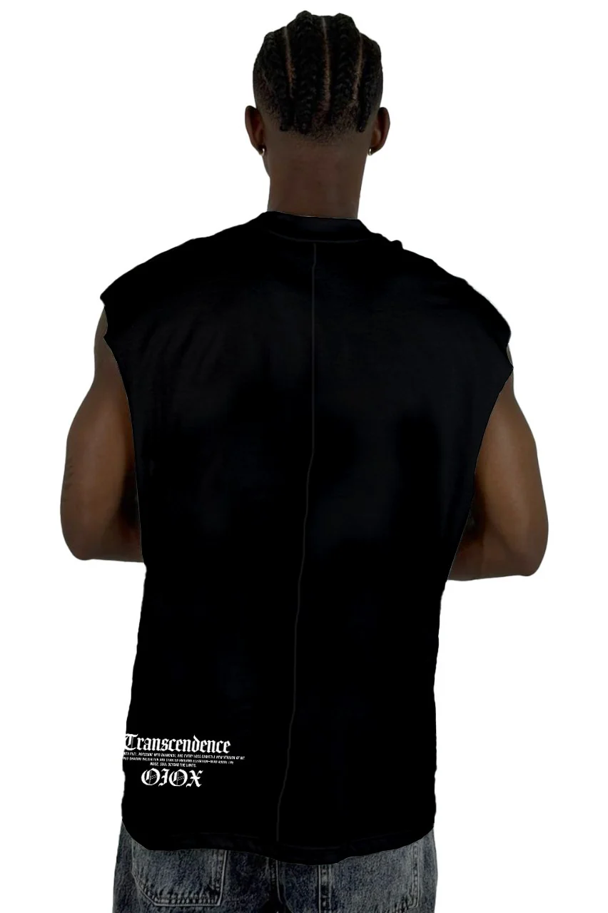 Camisilla Negra Trascendence Alto Gramaje - Image 2