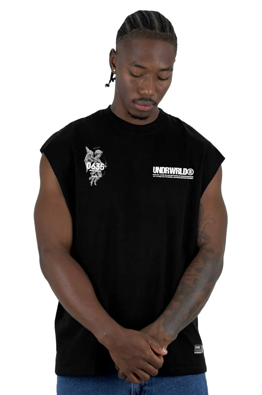 Camisilla Negra Undrwrld Alto Gramaje - Image 2