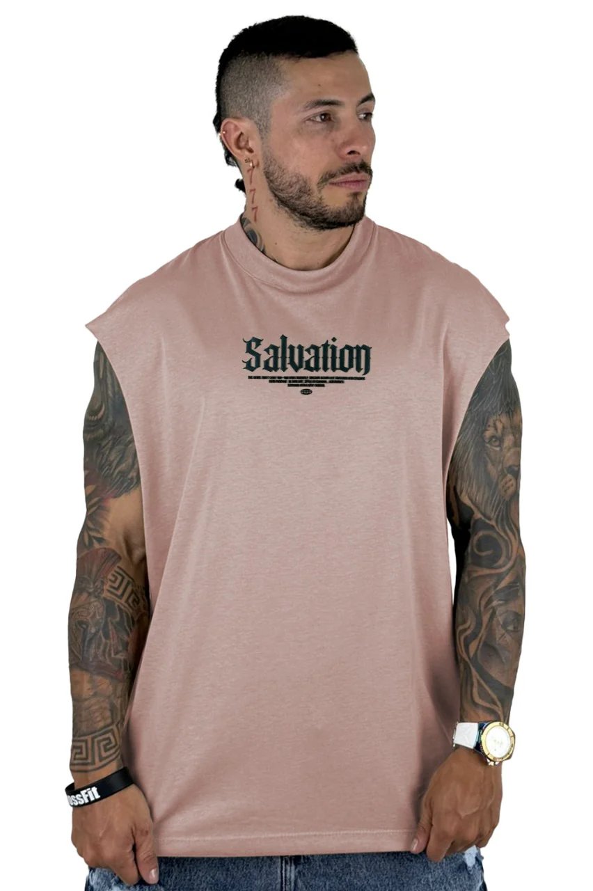 Camisilla Rosado Salvation Alto Gramaje - Image 2
