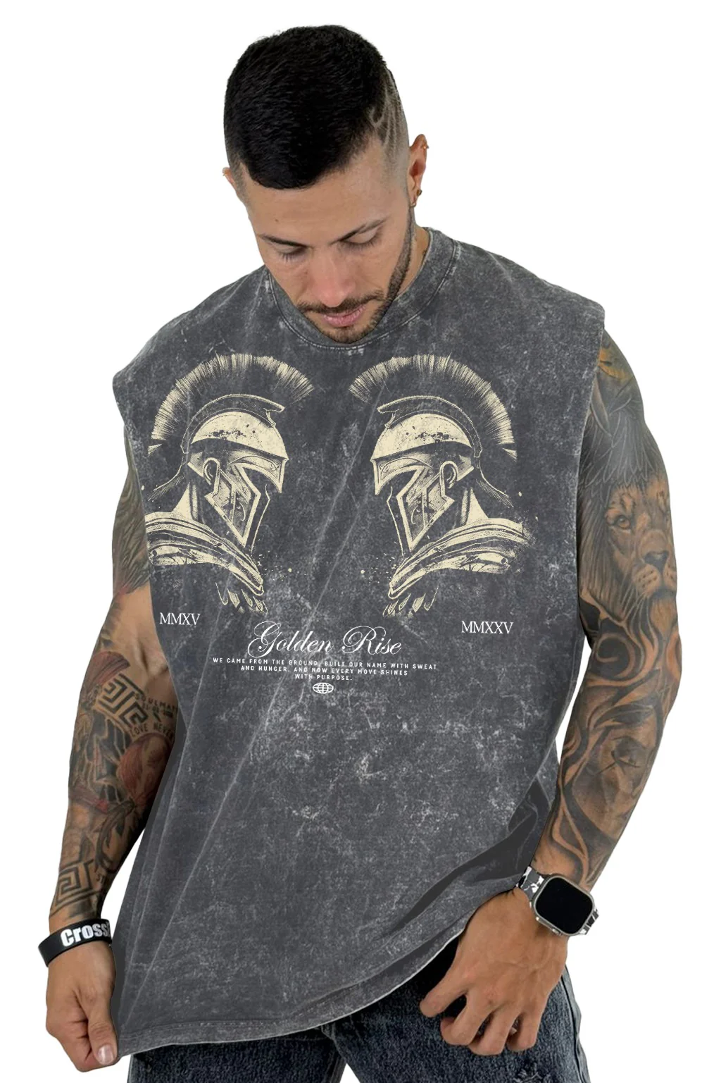 Camisilla sky Gris golden rise